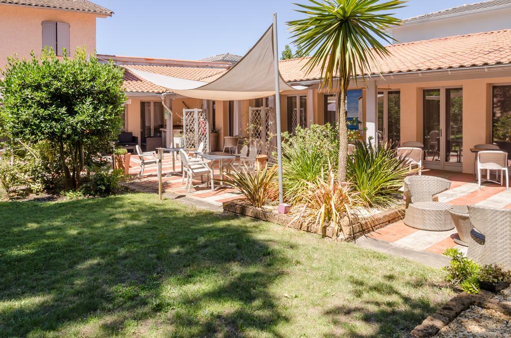 Logis Hotels - Hotel Et Restaurant L'Oceana Lanton Exterior foto